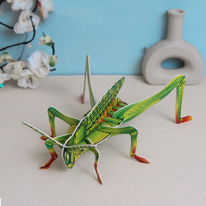 DIY 3D Puzzle Insects - Butterfly, Honeybee, Mantis, and More - Bug Zoo Store