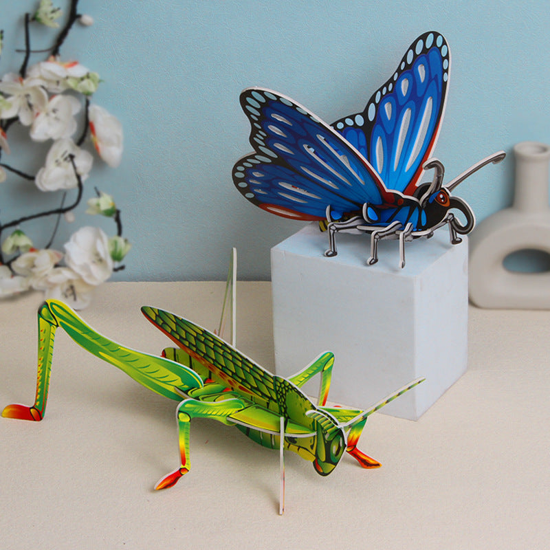 DIY 3D Puzzle Insects β Butterfly, Bee, Mantis & More! | Bug Zoo β Bug ...