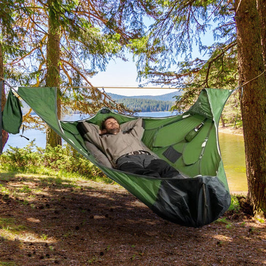 Bug Explorer Hammock with Insect Shield - Adventure-Ready Comfort 💥🐞💥