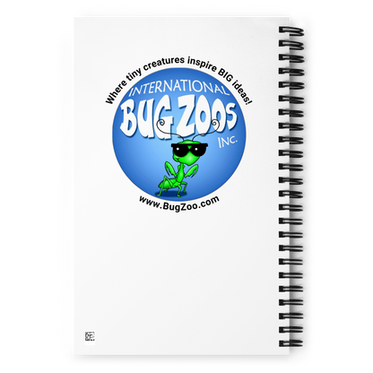 🦟 Glowing Lumibug Spiral Notebook: Illuminate Your Thoughts! 🦟 - Bug Zoo Store