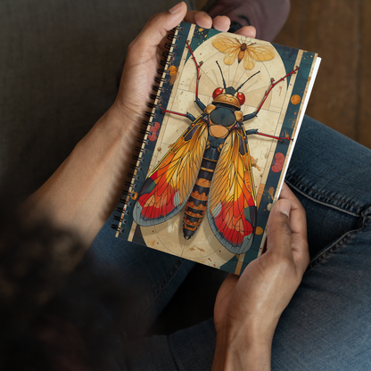 Epic Cicada Symphony Notebook: Buzz with Creativity! 🐞 - Bug Zoo Store