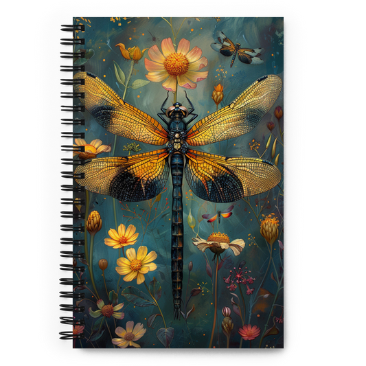 🦋 Dragonfly Daydream Spiral Notebook: Your Ideas Take Flight! 🦋 - Bug Zoo Store