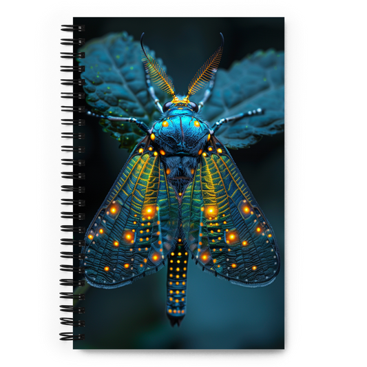 🪲 Glow-Mystical Notebook: Illuminate Your Ideas with Bug-tastic Brilliance!🪲 - Bug Zoo Store