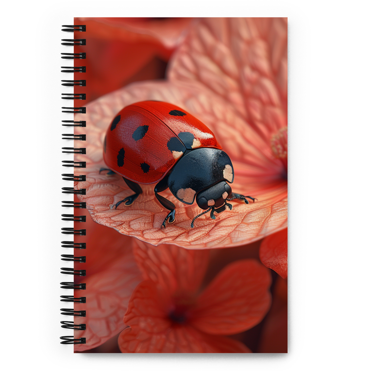 Ladybug Notebook 🐞 Ladybug Love Spiral Notebook: Spot-On Creativity! 🐞 - Bug Zoo Store