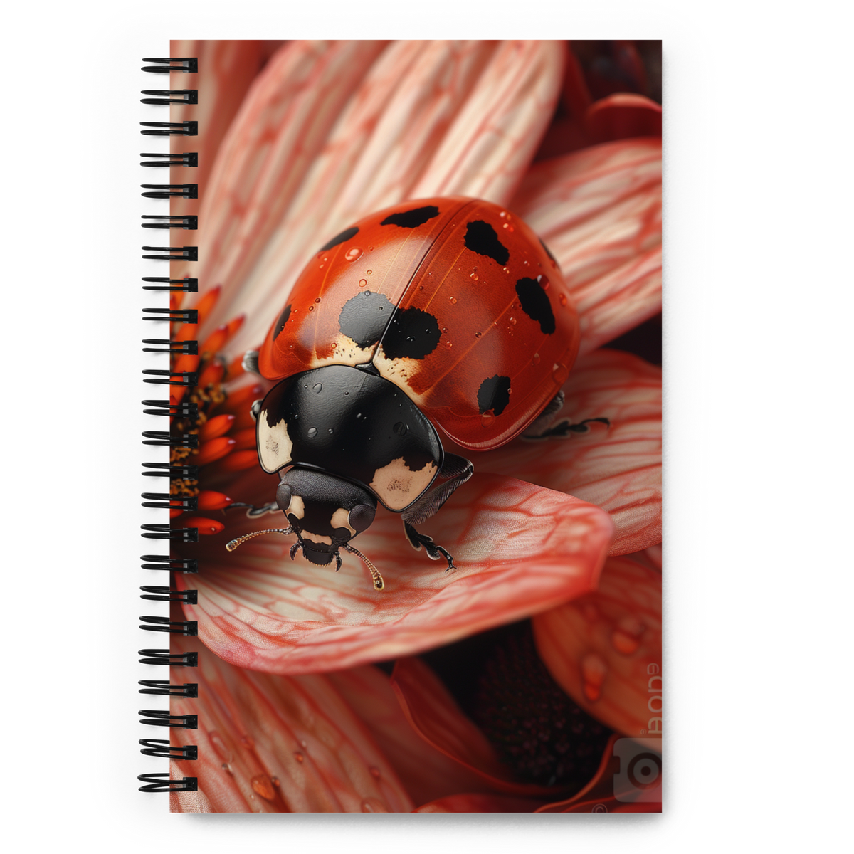 Ladybug Notebook 🐞 Ladybug Luxe DotGrid Notebook: Dots and Daydreams! 🐞 - Bug Zoo Store