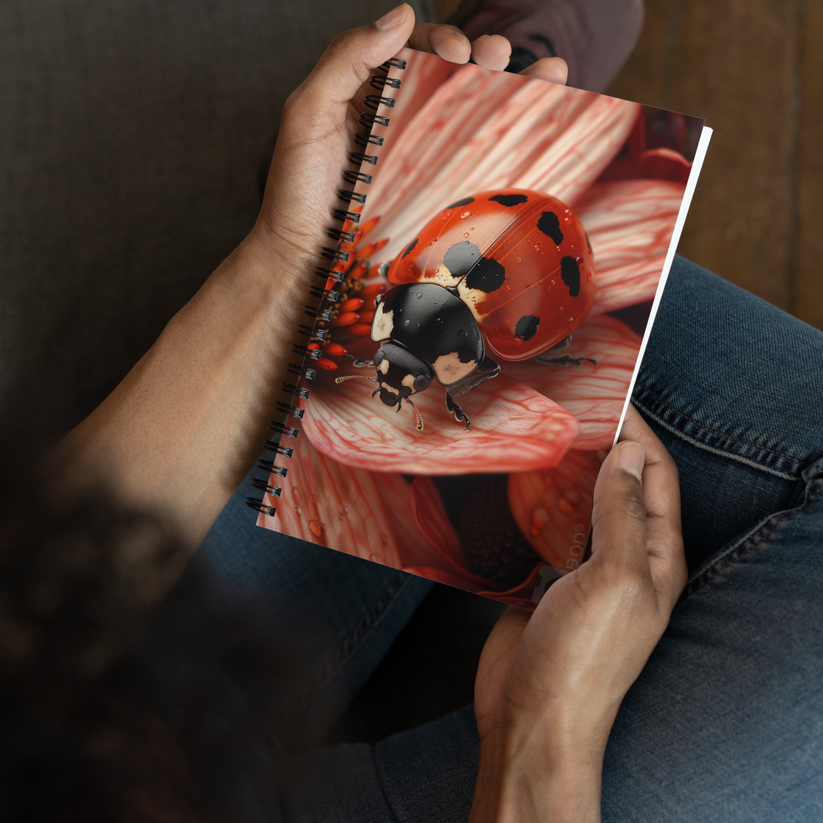 Ladybug Notebook 🐞 Ladybug Luxe DotGrid Notebook: Dots and Daydreams! 🐞 - Bug Zoo Store