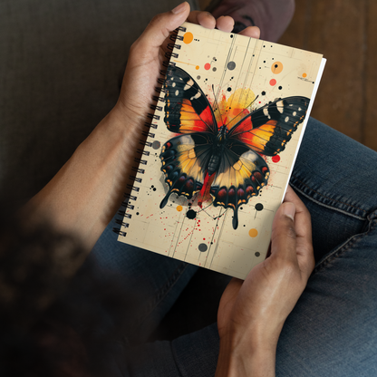 🦋 Abstract Monarch Marvel Notebook: Let Your Thoughts Flutter Wildly 🦋 - Bug Zoo Store